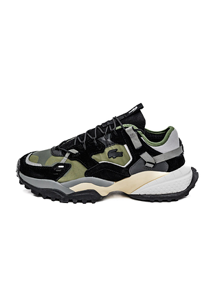 Мужские кроссовки lacoste l-guard breaker khaki black