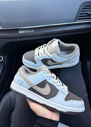 Жіночі кросівки nike sb dunk low teddy bear brown
