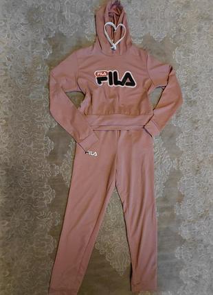 Спортивний костюм жіночий fila рожевий
