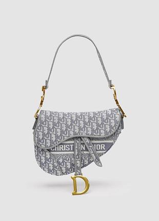 💎 dior saddle bag with strap grey dior oblique jacquard