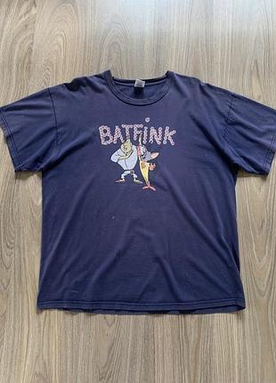 Мужская винтажная хлопковая футболка batfink