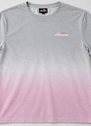 Футболка чоловіча ellesse voodoo fade сіро-рожева l