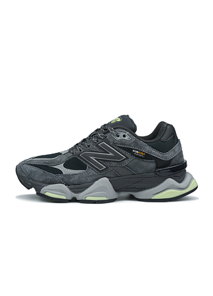 Мужские кроссовки new balance 9060 dark grey green cordura