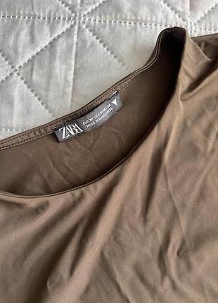 Лонгслів жіночий zara оливковий
