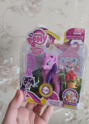 Коллекционная пони twilight sparkle pony wedding hasbro g4 (2012, сша)