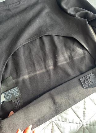 Лонгслів calvin klein чорний розмір m 5