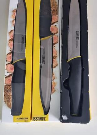 Нож для нарезки zanussi 20 см новый (слайсерный)