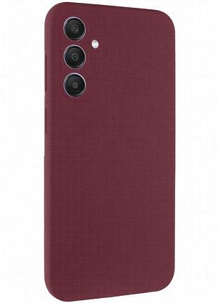 Чехол silicone cover lakshmi full camera (aaa) для samsung galaxy a57 5g бордовый / plum