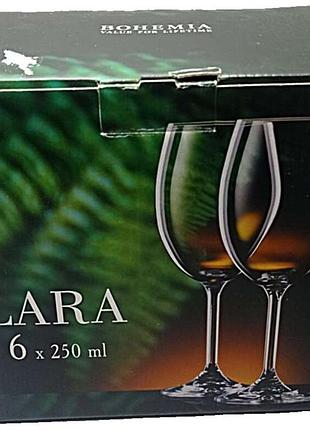 Бокал стакан б/у bohemia lara 6 шт 250 мл
