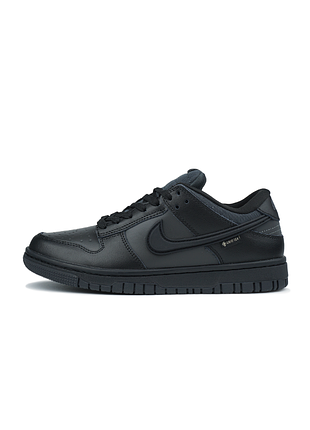 Женские кроссовки nike sb dunk total black gore-tex termo