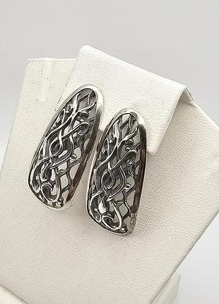 Сережки срібні 8,31 г