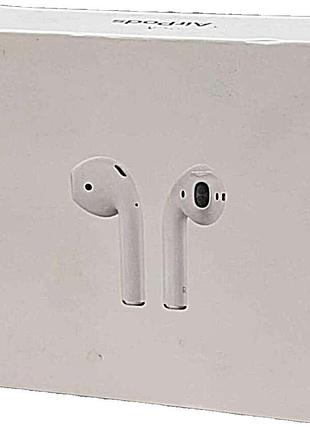 Наушники bluetooth-гарнитура б/у apple airpods 1