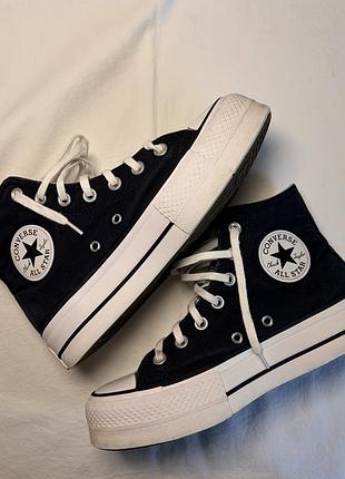 Оригінальні converse на високій підошві