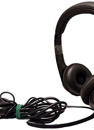 Компьютерная гарнитура наушники б/у logitech headset h390 usb