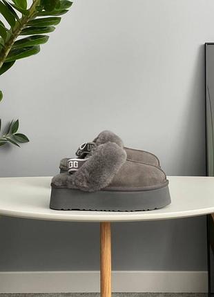 Угги ugg funkette slipper platform grey / smb+ 🔗