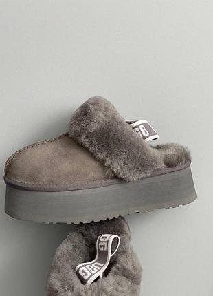 Угги ugg funkette slipper platform grey / smb+ 🔗 4