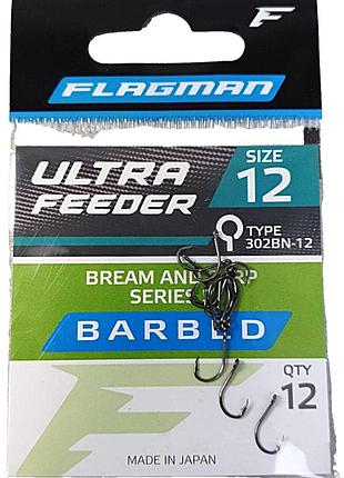 Б/у крючки flagman ultra feeder bream and carp series 2 №12