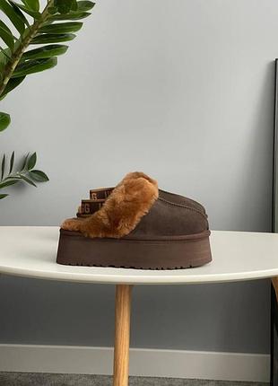 Угги ugg funkette slipper platform chocolate / smb+ 🔗