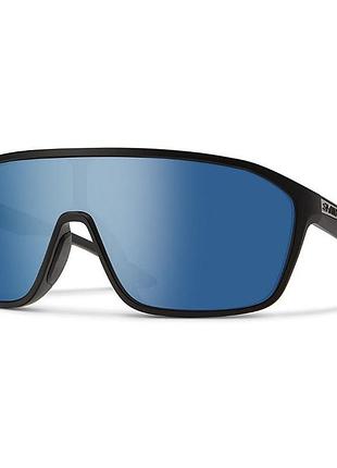 Окуляри сонцезахісні smith optics boomtown matte black polar blue mirror (20493200399xx)