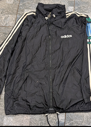 Adidas one world rain jacket vintage