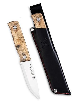 Нож marttiini tundra gr длина лезвия 11cm (352015) финский bushcraft-нож из нержавеющей стали с рукоятью из карельской берёзы