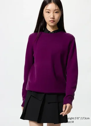 Свитер из 100% кашемира uniqlo р. м/38/10
