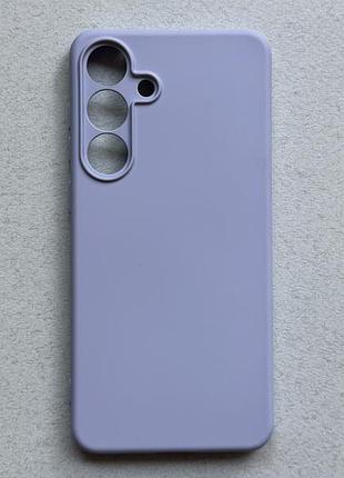 Samsung galaxy s25 fe чохол wave colorful case light purple (tpu) силіконовий протиударний пурпурный накладка панель бампер