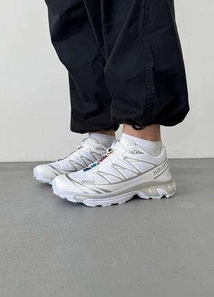 Жіночі кросівки salomon s/lab xt-6 white/grey / smb+ 🔗