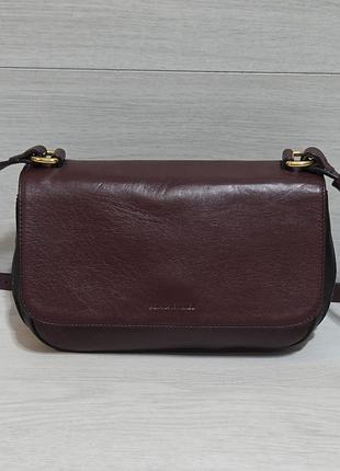 Кожаная кросс боди сумка sonia rykiel, оригинал