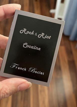 Пробник парфумів franck boclet cocaine