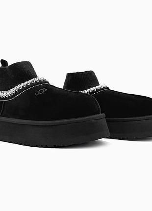 Ugg tasman platform sock black 2