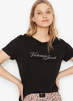 Женская пижамная футболка victoria’s secret