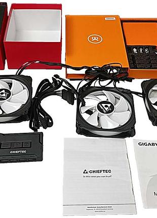Б/у chieftec tornado rgb 3in1 (cf-3012-rgb)