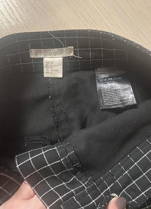 Штани в клітинку h&m 4