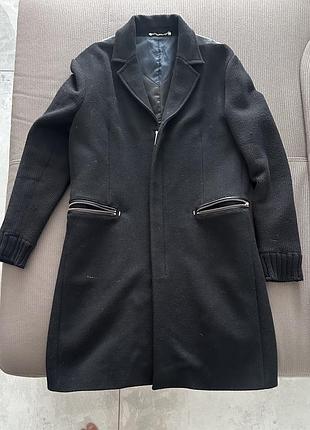 Пальто чоловіче чорне diesel
