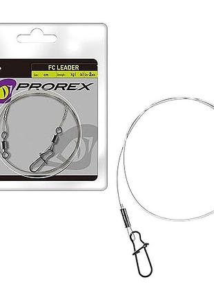Повідець флюорокарбон. daiwa prorex fluorocarbon leader 30cm 36kg 2pcs (17925-636)