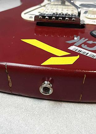 Электрогитара бас-гитара б/у fender american standard stratocaster 2014 bordeaux metallic 3