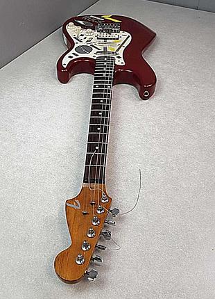 Электрогитара бас-гитара б/у fender american standard stratocaster 2014 bordeaux metallic 6