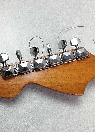 Электрогитара бас-гитара б/у fender american standard stratocaster 2014 bordeaux metallic 8