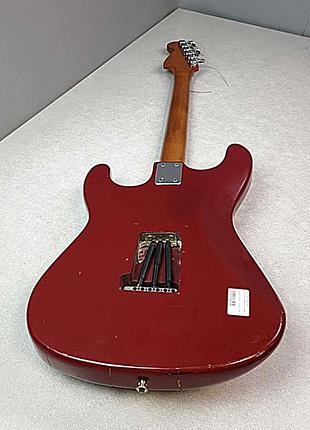 Электрогитара бас-гитара б/у fender american standard stratocaster 2014 bordeaux metallic 9