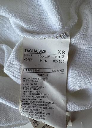 Підліткова теніска benetton 5