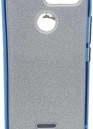 Чехол для мобильного телефона remax glitter silicon case xiaomi redmi 6 blue