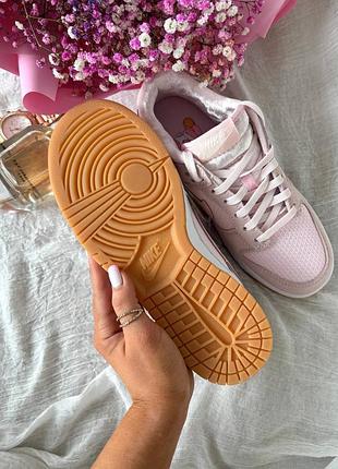 Кросівки nike dunk low teddy bear pink 3