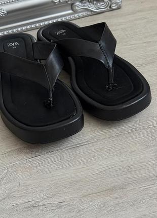 Шльпанці вʼєтнамки zara 2
