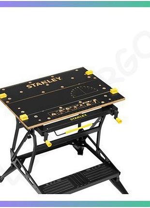 Стіл для майстерні розкладний stanley fatmax 78х74х21,5 см висота 61 і 80 см робочий стіл