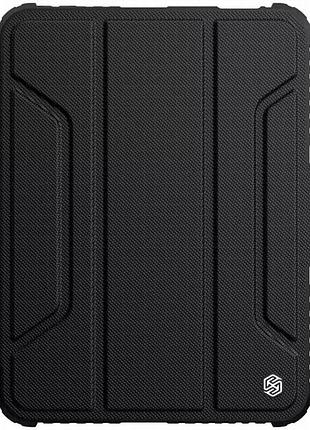 Nillkin bumper pro flip-чехол для ipad mini 6 (8,3 дюйма) 2021/2024 гг. — чёрный с кольцевой подставкой