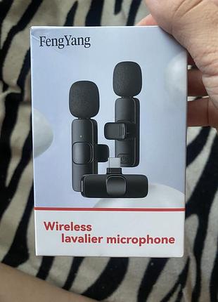 Мікрофон fengyang wireless lavalier microphone для iphone