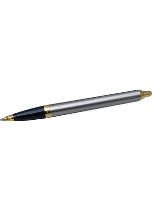 Ручка письменная шариковая перьевая б/у parker im 17 brushed metal gt bp