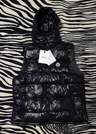 Жилетка moncler черного цвета