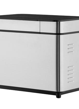 Хлібопічка ardesto 650вт, програм-24, макс.вага -1кг, форма прямокутник, нерж. сталь, сріблястий